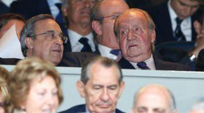 El Rey Juan Carlos y Vicente del Bosque animaron al Real Madrid en el partido de Champions contra el Bayern de Munich