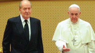 El Papa Francisco recibe en audiencia a los Reyes Juan Carlos y Sofía