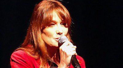 Nicolas Sarkozy, el mejor fan de Carla Bruni en sus conciertos en Los Angeles