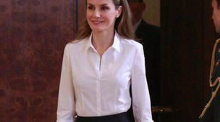 La Princesa Letizia apuesta por la salud, la educación y la solidaridad en sus actos oficiales