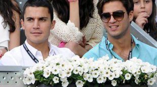 Rubén Cortada, Hiba Abouk, Álex González, Mario Casas y Maxi Iglesias vieron ganar a Nadal en el Madrid Open 2014