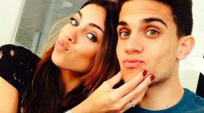 Marc Bartra y Melissa Jiménez vuelven a presumir de amor en las redes sociales