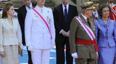 Los Reyes de EspaÃ±a y los PrÃ­ncipes de Asturias, reunidos por primera vez despuÃ©s de la abdicaciÃ³n de Don Juan Carlos