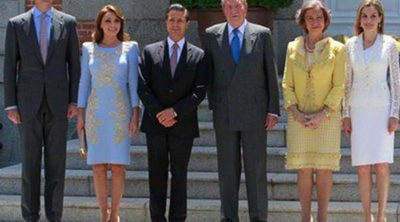 Los Reyes y los PrÃ­ncipes Felipe y Letizia vuelven a reunirse para ofrecer un almuerzo al presidente de MÃ©xico