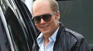 Johnny Depp celebra su 51 cumpleaños en el rodaje de 'Black Mass' en Boston