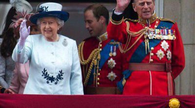 La Familia Real Británica se reúne para celebrar el cumpleaños de la Reina Isabel en Trooping the Colour