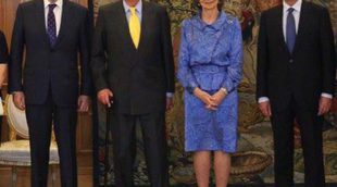 Los Reyes Juan Carlos y Sofía almuerzan con los titulares de los Poderes del Estado para despedir el reinado de Juan Carlos I