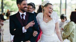 Las románticas fotos de la boda de María Lapiedra y Marc Hamilton