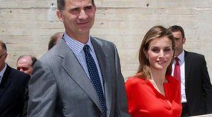 Los Reyes Felipe y Letizia, cómplices y simpáticos en su primer viaje a Valladolid como Reyes de España