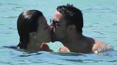 Xavi Hernández y Nuria Cunillera celebra su primer aniversario de boda en Ibiza