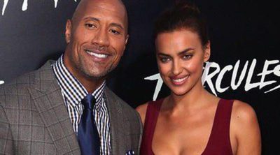 Kylie Minogue y Mariah Carey arropan a Irina Shayk y Dwayne Johnson en el estreno de 'Hércules' en Los Angeles