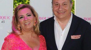 Carmen Borrego y José Carlos Bernal celebran su boda acompañados por Terelu Campos y Rocío Carrasco