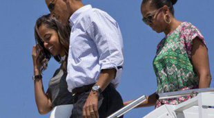 La familia Obama estrena sus vacaciones de verano en la isla de Martha's Vineyard