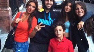 Cesc Fàbregas se va de paseo con Daniella Semaan, sus hijos Maria y Joseph y su hermana Carlota