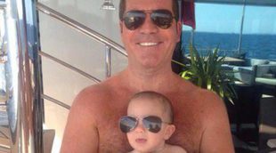 Simon Cowell muestra una tierna imagen junto a su hijo Eric