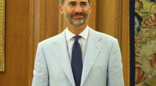 El Rey Felipe VI vuelve al trabajo con una audiencia en La Zarzuela sin la Reina Letizia