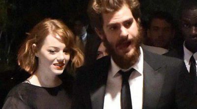 Emma Stone y Andrew Garfield disfrutan de una velada muy romántica en Venecia