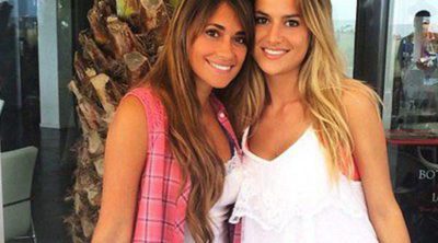 Antonella Roccuzzo 'sustituye' a Daniella Semaan por Elena Galera, la novia de Sergio Busquets