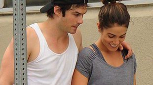 Ian Somerhalder y Nikki Reed, paseo en ropa de deporte por Los Ángeles