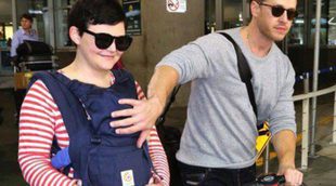 Ginnifer Goodwin y Josh Dallas, de paseo con Oliver tras presentar lo nuevo de 'Once Upon A Time'