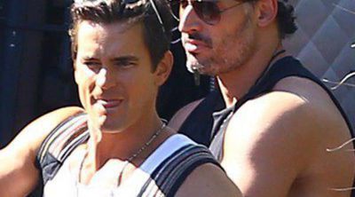 Joe Manganiello, Channing Tatum y Matt Bomer presumen de músculos en el rodaje de 'Magic Mike XXL'