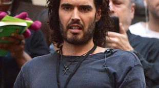 Russell Brand participa en las protestas de Ocuppy Wall Street de Nueva York