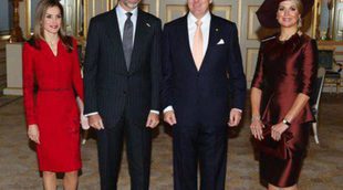 Los Reyes Felipe y Letizia, recibidos por los Reyes de Holanda en su primer viaje a Países Bajos como Reyes de España