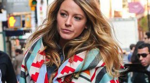 Blake Lively camufla su embarazo en Nueva York tras lucir barriguita en una fiesta