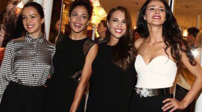 Paula Echevarría, Verónica Sánchez, Mónica Estarreado y Patricia Pérez se van de inauguración a París