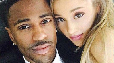 Ariana Grande, arropada por Big Sean en un acto en recuerdo de su fallecido abuelo