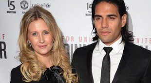 Lorelei Tarón presume de embarazo junto a Falcao en una cena benéfica de Unicef