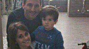 Antonella Roccuzzo comparte la foto más tierna de Leo Messi y el pequeño Thiago