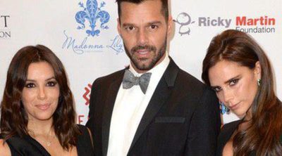 Victoria Beckham, Ricky Martin y Nicole Scherzinger arropan a Eva Longoria en la Global Gift Gala de Londres