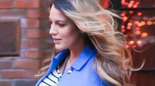 Blake Lively derrocha estilo con un elegante look naútico premamá en Nueva York