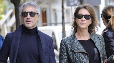 Sergio Dalma y su novia María Aguiñica, jornada de compras navideñas junto a su mascota