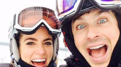 Ian Somerhalder y Nikki Reed disfrutan juntos de un agradable día en la nieve