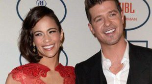 Robin Thicke y su exmujer Paula Patton celebran juntos las fiestas navideñas