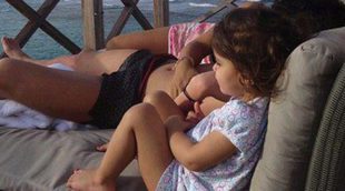 Daniella Semaan recuerda sus vacaciones de Navidad en St Barts con Cesc Fábregas y su hija Lia