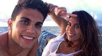 Marc Bartra desmiente el embarazo de su novia Melissa Jiménez