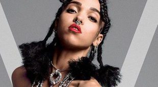 La novia de Robert Pattinson Tahliah Debrett Barnett, FKA Twigs, posa desnuda para V Magazine