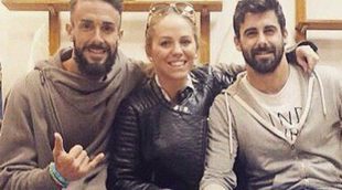 Yoli y Jonathan, de 'Gran Hermano 15', se reencuentran con el primo Juanma en las playas de Valencia