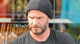 David Beckham levanta pasiones entre sus admiradores a la salida del gimnasio