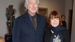 Tres años después: el actor de 'Harry Potter' Alan Rickman desvela ahora su boda con Rima Horton