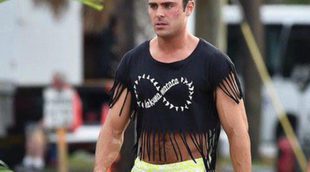 Zac Efron luce músculos con un look muy peculiar en 'Dirty Grandpa'