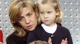 La Princesa Leonor reconcilia a la Familia del Rey: La Infanta Cristina e Irene Urdangarín fueron a su Comunión