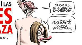 La revista Orgullo y Satisfacción desafía a La Ley Mordaza con una viñeta sexual de los Reyes Felipe y Letizia