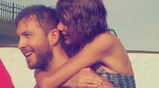 Taylor Swift se pone el bikini para celebrar el 4 de julio con Calvin Harris y sus amigos Gigi Hadi y Joe Jonas