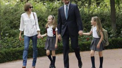 El fin de semana de los Reyes Felipe y Letizia, la Princesa Leonor y la Infanta Sofía: entre churros y 'Los Minions'