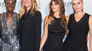 Penélope Cruz recupera la sonrisa tras la muerte de su padre junto a Lupita Nyong'o, Julia Roberts y Kate Winslet