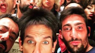 Ben Stiller, Penélope Cruz y Owen Wilson celebran el final del rodaje de 'Zoolander 2' con un multitudinario selfie